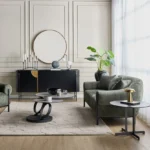 ⁦طاولة قهوة من معدن مميزة⁩ - الصورة ⁦2⁩