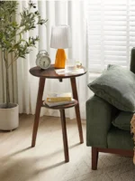 ⁦طاولة قهوة خشبي بتصميم بسيط⁩ - الصورة ⁦5⁩