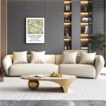 طاولة قهوة رخام بتصميم فريد - Image 7