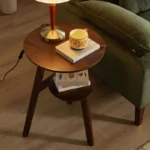 ⁦طاولة قهوة خشبي بتصميم بسيط⁩ - الصورة ⁦6⁩