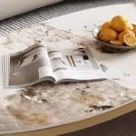 طاولة قهوة رخام بتصميم فريد - Image 8