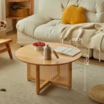 طاولة قهوة خشب بتصميم راقي - Image 7