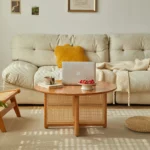 طاولة قهوة خشب بتصميم راقي - Image 2