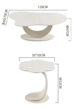طقم طاولات قهوة مستديرة - Image 11