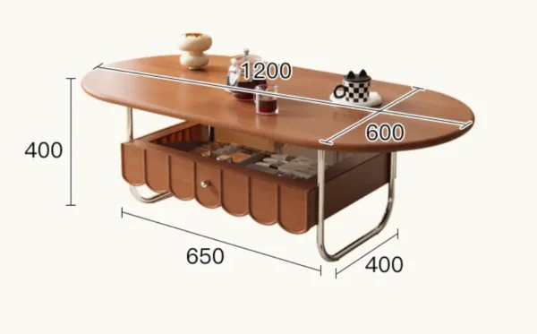 طقم طاولات من تصميم ريفي