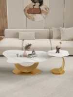 طقم طاولات قهوة مستديرة - Image 7