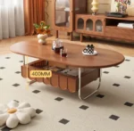 طقم طاولات من تصميم ريفي