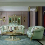 ⁦كنب كلاسيك بتطريز يدوي⁩ - الصورة ⁦3⁩