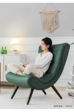 ⁦كرسي استرخاء قماش للراحة⁩ - الصورة ⁦4⁩