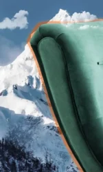 ⁦كرسي استرخاء قماش للراحة⁩ - الصورة ⁦8⁩