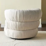 كرسي استرخاء قابل للدوران بتصميم أولينا - Image 5