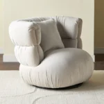 كرسي استرخاء قابل للدوران بتصميم أولينا - Image 6