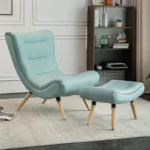 ⁦كرسي استرخاء قماش للراحة⁩ - الصورة ⁦3⁩