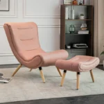 ⁦كرسي استرخاء قماش للراحة⁩ - الصورة ⁦6⁩