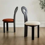 ⁦كرسي طاولة طعام خشبي فخم⁩ - الصورة ⁦3⁩