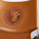 ⁦كرسي طاولة طعام من جلد⁩ - الصورة ⁦4⁩