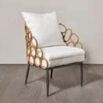 كرسي خارجي خشب