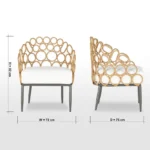 ⁦كرسي للمساحات الخارجية⁩ - الصورة ⁦8⁩