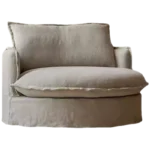 ⁦كنب مفرد مودرن بتصميم دائري مميز⁩ - الصورة ⁦3⁩