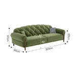 كنب مقطعي بتصميم مبطن شيك - Image 8