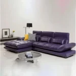 ⁦كنب بظهر متحرك بتصميم منحني⁩ - الصورة ⁦3⁩