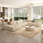 كنب صالة حرف ال - Image 4