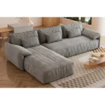 ⁦كنب زاوية رمادي⁩ - الصورة ⁦2⁩