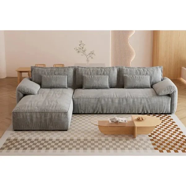 كنب زاوية رمادي