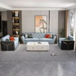 ⁦طقم كنب ايطالي بتصميم مميز و فخم⁩ - الصورة ⁦2⁩