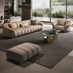 كنب متعدد بتصميم حديث و مريح