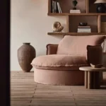 ⁦كنب مفرد مودرن بتصميم دائري مميز⁩ - الصورة ⁦4⁩