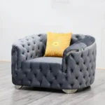 كنب صالة مودرن جلد كابتونيه - Image 11