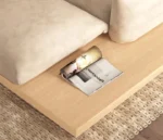 ⁦كنب مودرن خشب بتصميم كلاسيك⁩ - الصورة ⁦4⁩