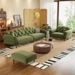 كنب مقطعي بتصميم مبطن شيك - Image 5
