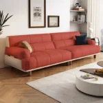 كنب مودرن جلد بتصميم فخم - Image 3