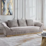 ⁦كنب مودرن 3 مقاعد بتصميم مميز⁩ - الصورة ⁦3⁩