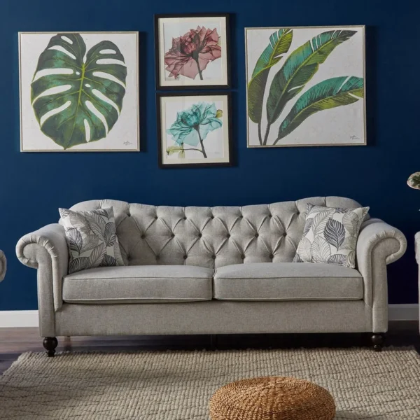 كنب صالة مقعدين