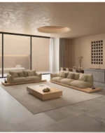 ⁦كنب مودرن خشب بتصميم كلاسيك⁩ - الصورة ⁦8⁩