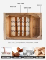 طقم كنب جلد 3 قطع كلاسيك - Image 9