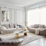 ⁦كنب مودرن 3 مقاعد بتصميم مميز⁩ - الصورة ⁦2⁩