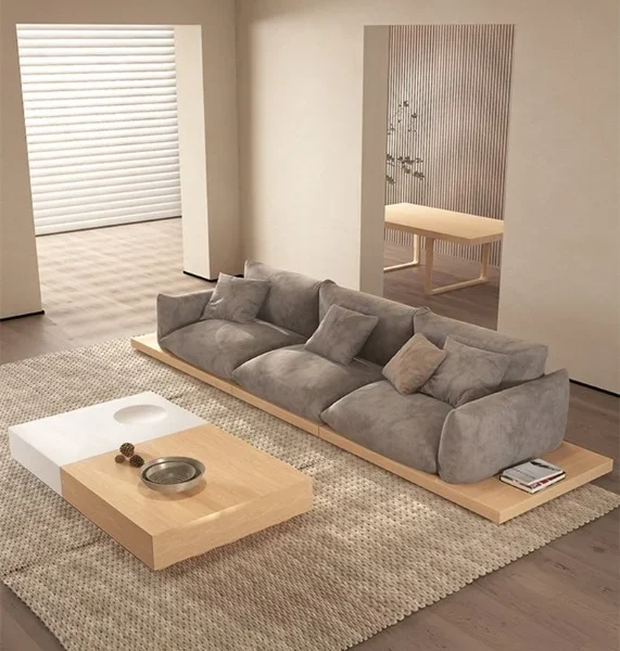 كنب مودرن خشب بتصميم كلاسيك