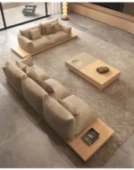 ⁦كنب مودرن خشب بتصميم كلاسيك⁩ - الصورة ⁦5⁩