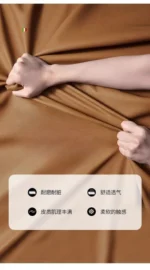 طقم كنب جلد 3 قطع كلاسيك - Image 8