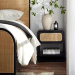 طاولة سرير جانبية كلاسيكية - Image 5