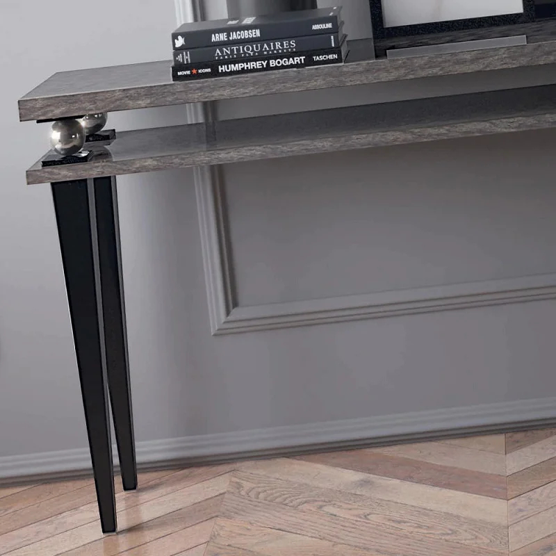 طاولة كونسول بسيطة بخامات فخمة