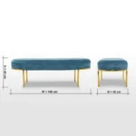 مقعد بنش من تصميم فاخر - Image 8