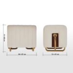 مقعد تسريحة متين بخامات عالية الجودة - Image 5