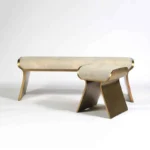 بنش مقعد بقاعدة من الاستيل - Image 5