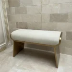 بنش مقعد بقاعدة من الاستيل - Image 3