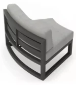 جلسة خارجية دائرية مودرن على شكل دائري